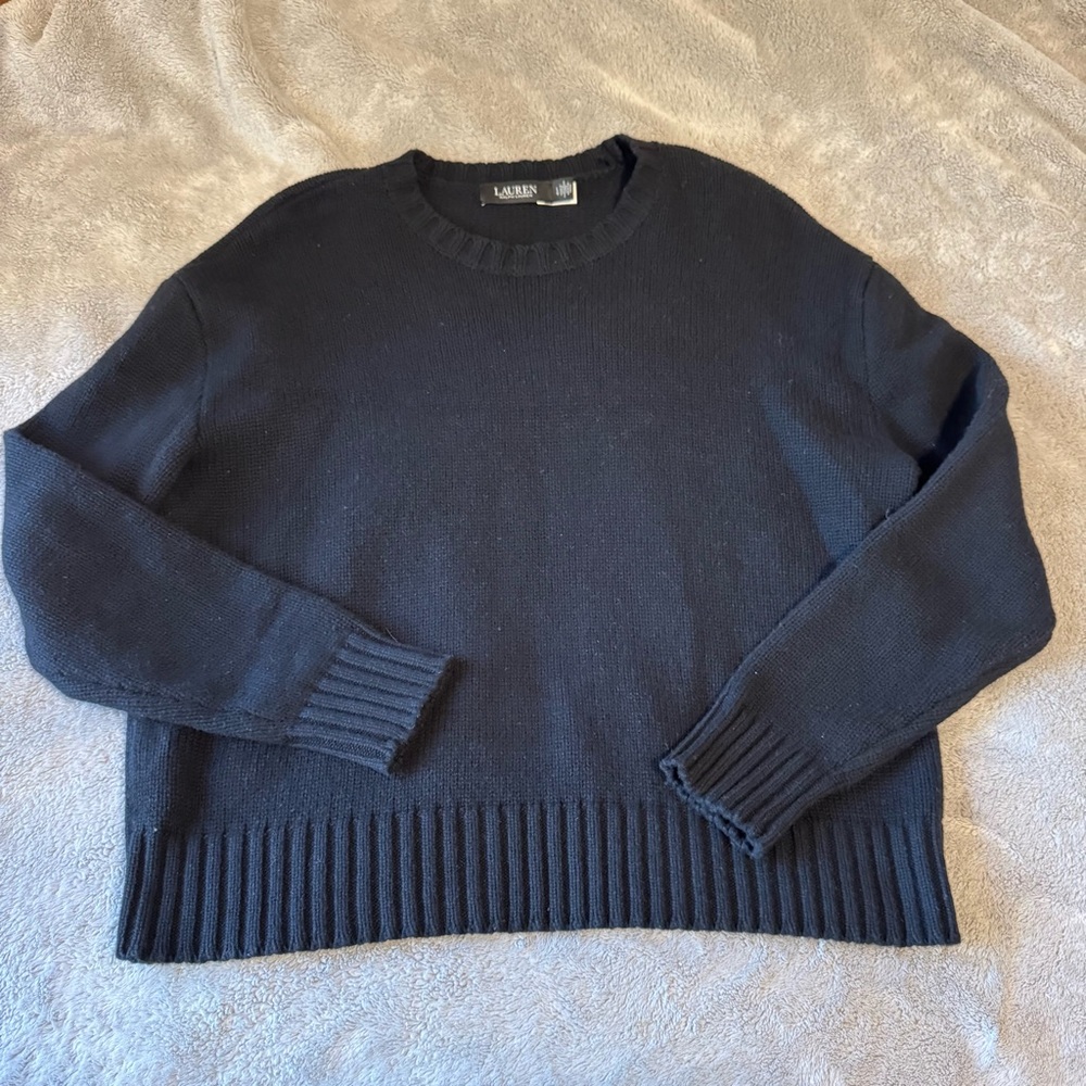 Ralph Lauren black Crewneck sweater